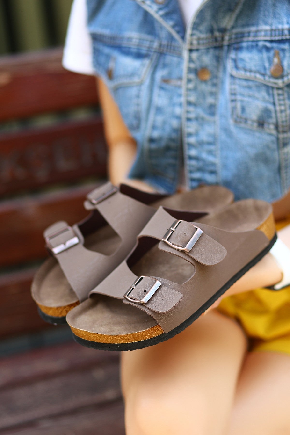 Rıno Kahverengi  Nubuk Terlik